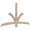 Ekena Millwork Davenport Smooth Timber Gable Bracket, Douglas Fir, 72"W x 39"H x 1 1/2"D x 3 1/2"F, 13/12 Pitch GBW072X39X0204DAV00SDF - alternate 3